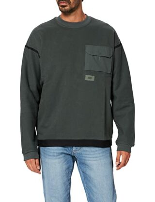G-Star Raw Tape Mesh Pullover Herren, Grau