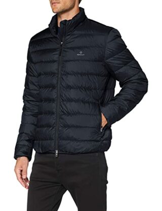 GANT The Light Down Daunenjacke Herren, Schwarz