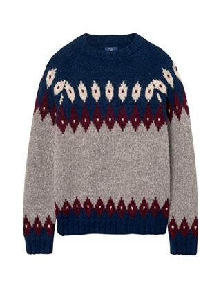 Gant 1803.8020027 Strickpullover Herren, Grau