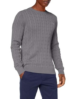 Gant Pullover Herren, Grau