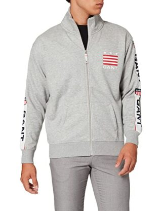 Gant Strickjacke Herren, Grau