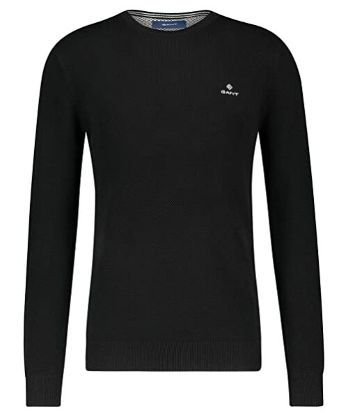Gant Strickpullover Herren, Schwarz