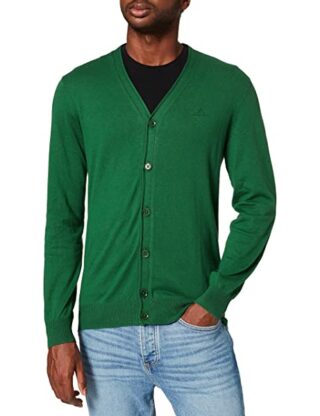 Gant V-Ausschnitt Pullover Herren, Grün