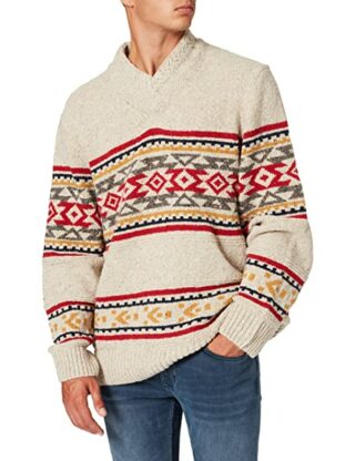 Gant V-Ausschnitt Strickpullover Herren, Bunt