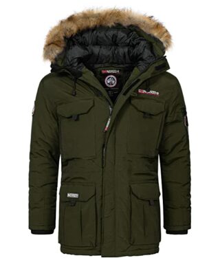 Geographical Norway Bottle Parka Herren, Grün