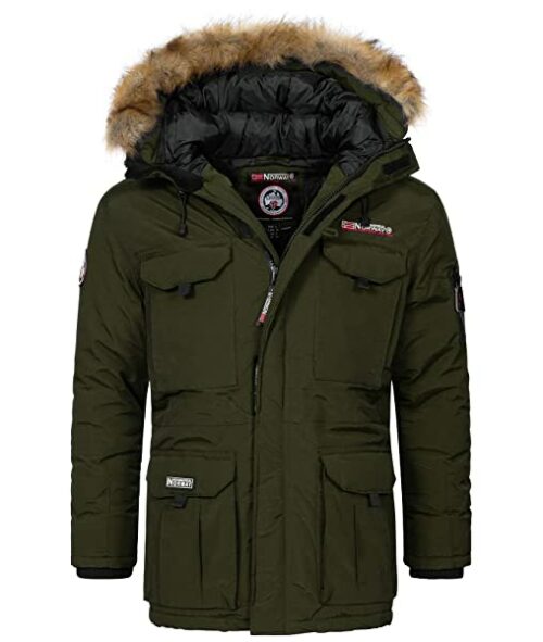 Geographical Norway Bottle Parka Herren, Grün