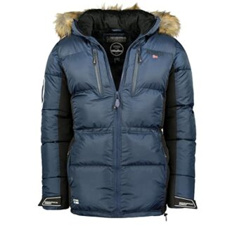 Geographical Norway Danone Daunenjacke Herren, Blau