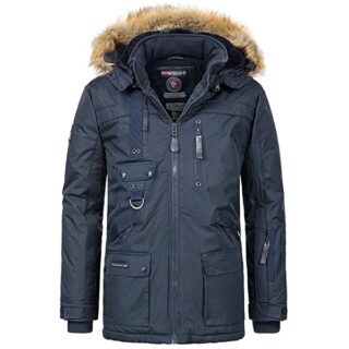 Geographical Norway Parka Herren, Blau