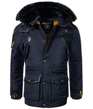 Geographical Norway Parka Herren, Blau