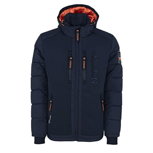 Geographical Norway Steppjacke Herren, Blau