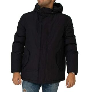 Geox M8428Q T2518 Daunenjacke Herren, Blau