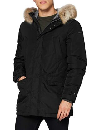 Geox Norwolk Parka Herren, Schwarz