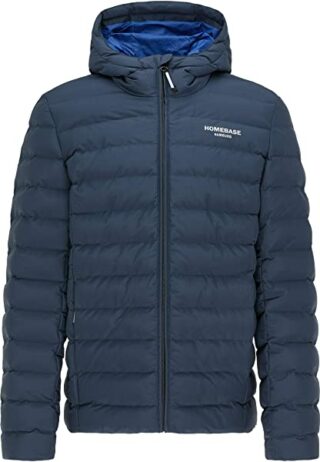 HOMEBASE Hamburg Steppjacke Herren, Blau