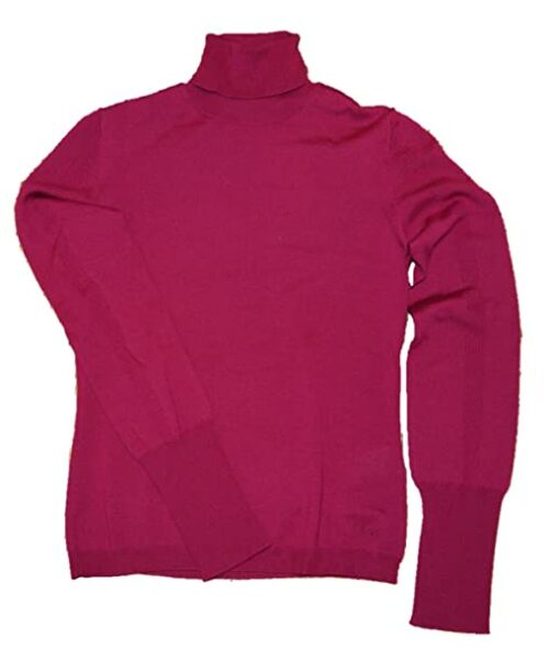 HUGO SORELLAVA Rollkragen Pullover Damen, Rot