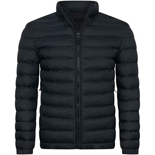 HUGO Steppjacke Herren, Schwarz