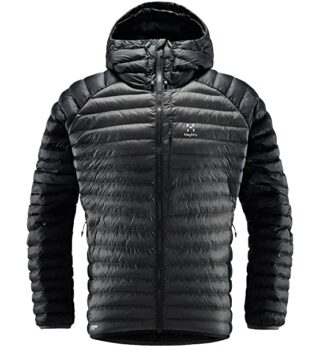 Haglöfs Essens Mimic Steppjacke Herren, Schwarz