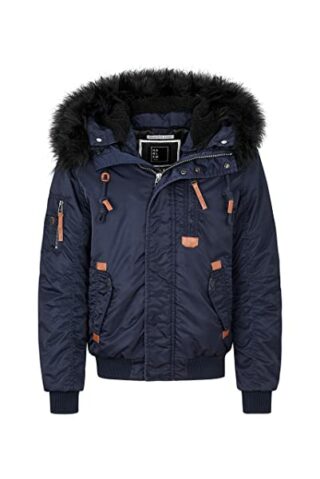 Harlem Soul BOS-TON Bomberjacke Herren, Blau