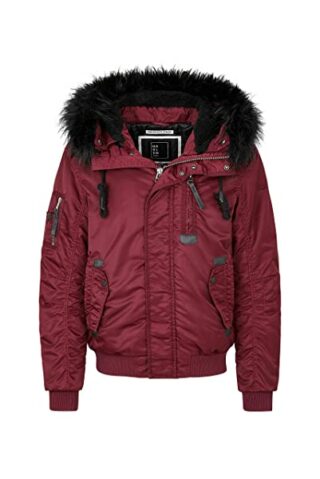 Harlem Soul BOS-TON Bomberjacke Herren, Rot