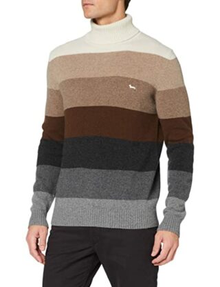 Harmont & Blaine Rollkragen Strickpullover Herren, Beige