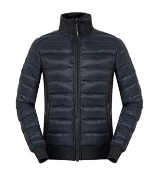 Hellvetica Rome Daunenjacke Herren, Blau