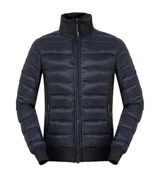 Hellvetica Rome Daunenjacke Herren, Blau