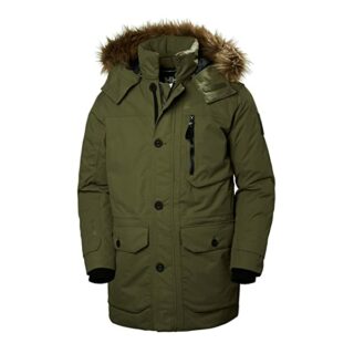 Helly Hansen Longyear Parka Herren, Grün