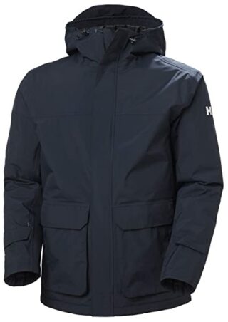 Helly Hansen Utility Insulated Regenmantel Herren, Blau