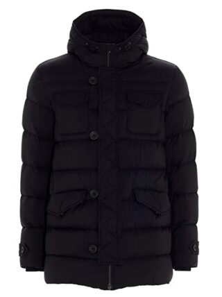 Herno PI004ULE192889300 Steppjacke Herren, Schwarz
