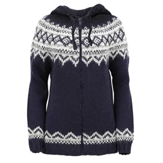 ICEWEAR Brynja Cardigan Damen, Blau
