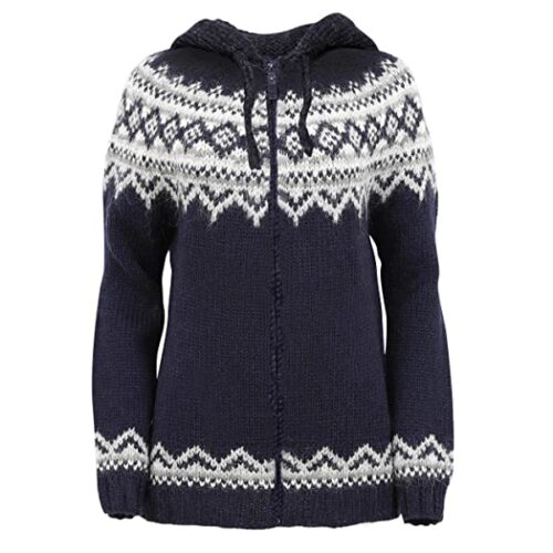 ICEWEAR Brynja Cardigan Damen, Blau