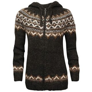 ICEWEAR Brynja Strickjacke Herren, Schwarz