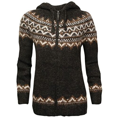 ICEWEAR Brynja Strickjacke Herren, Schwarz