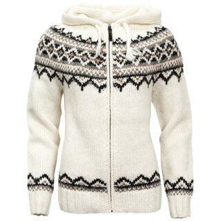 ICEWEAR Brynja Strickjacke Herren, Weiß