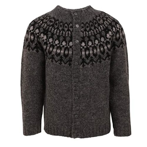 ICEWEAR Fróði Strickjacke Herren, Grau