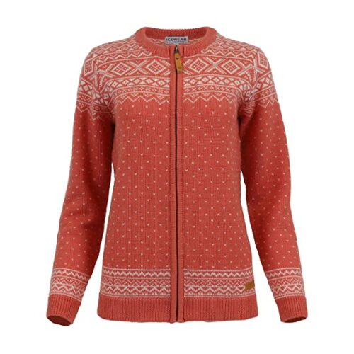ICEWEAR Hákonía Strickjacke Damen, Rosa