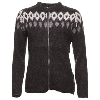 ICEWEAR Hildur Strickjacke Damen, Schwarz