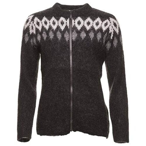 ICEWEAR Hildur Strickjacke Damen, Schwarz