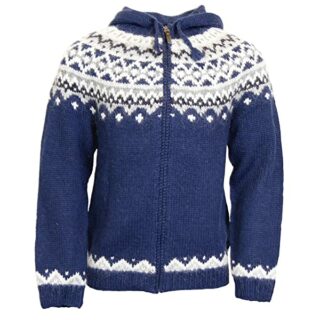 ICEWEAR Skjöldur Strickjacke Herren, Blau
