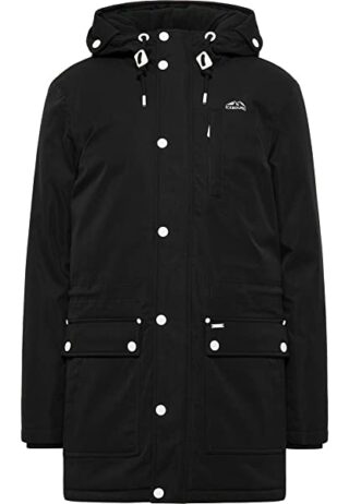 Icebound 18314375 Parka Herren, Schwarz