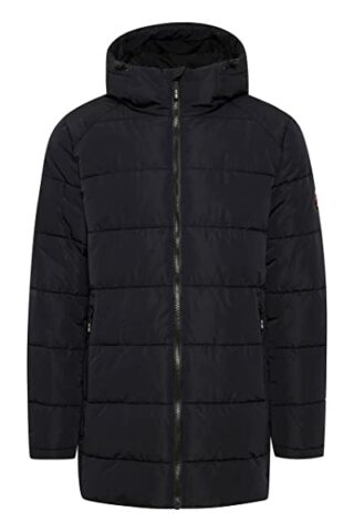 Indicode Hersh Steppjacke Herren, Schwarz