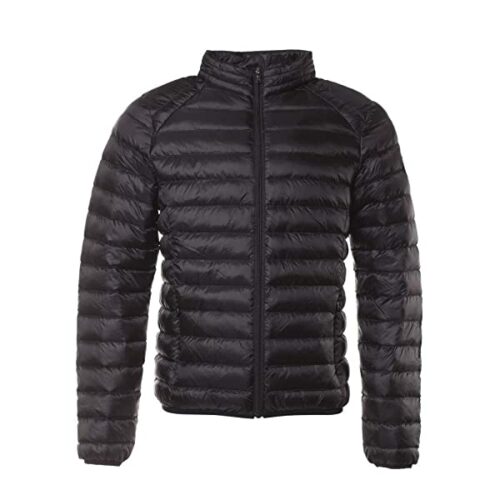 JOTT MAT Daunenjacke Herren, Schwarz