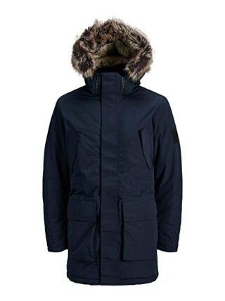 Jack & Jones Jcomeyland Parka Herren, Blau