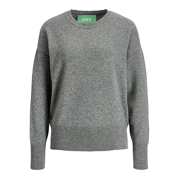 Jack & Jones Jjxx Jxtamy Kaschmir Strickpullover Herren, Grau Jack & Jones Jjxx Jxtamy Kaschmir Strickpullover Herren, Grau