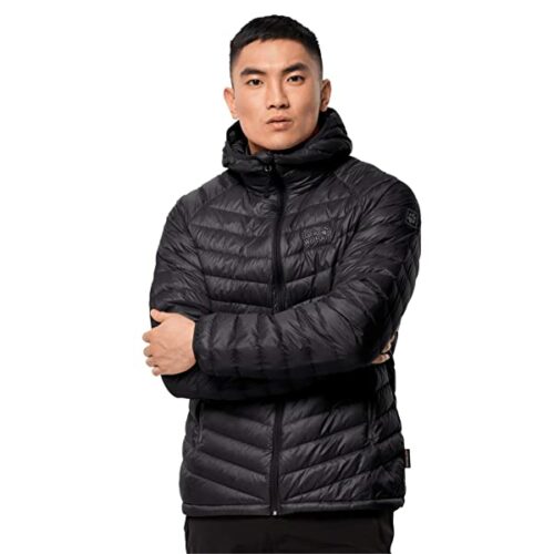 Jack Wolfskin Atmosphere Daunenjacke Herren, Schwarz