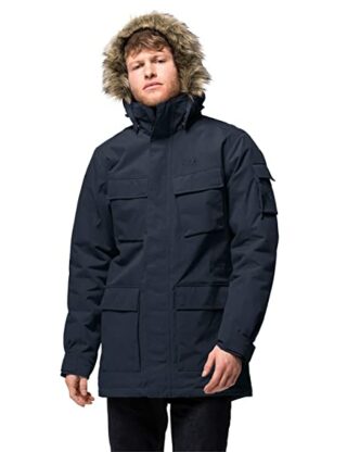 Jack Wolfskin Glacier Canyon Parka Herren, Blau