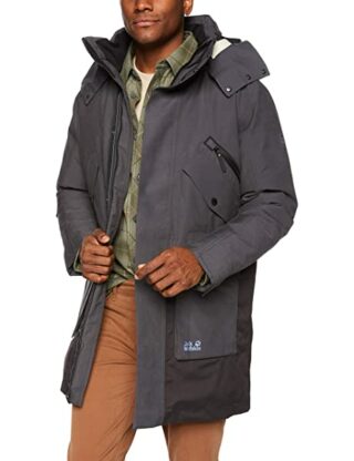 Jack Wolfskin Skagen Parka Herren, Grau