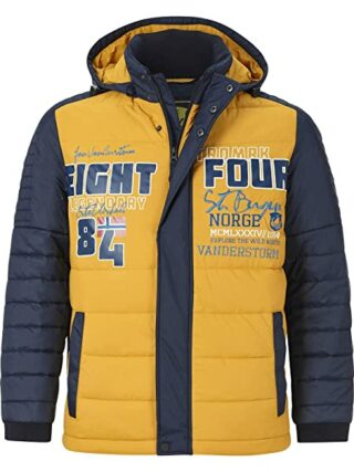 Jan Vanderstorm Aivert Steppjacke Herren, Blau