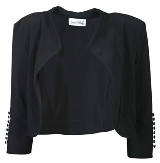 Joseph Ribkoff Bolero Strickjacke Damen, Schwarz