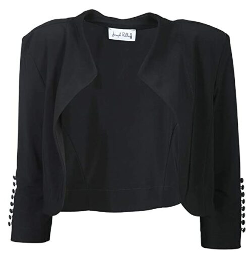 Joseph Ribkoff Bolero Strickjacke Damen, Schwarz