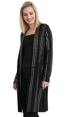 Joseph Ribkoff Cover Up Strickjacke Damen, Schwarz
